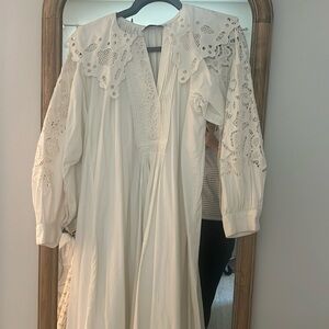 Sea new york eyelet maxi dress similar to doen sezane christy dawn